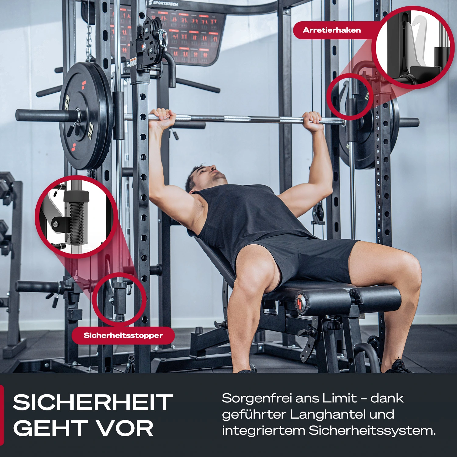 SXM150 Smith Machine-Specification-Image6