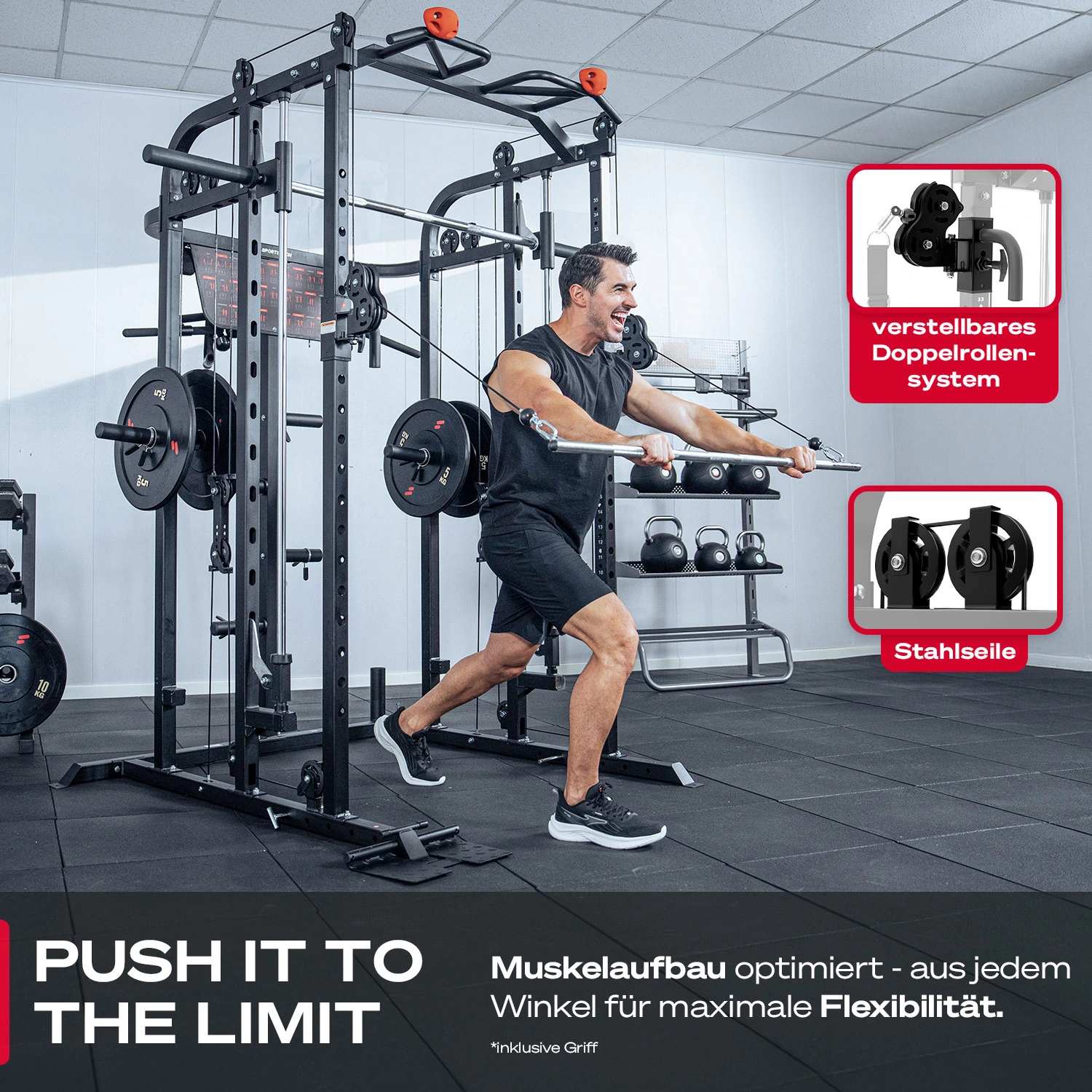 SXM150 Smith Machine-Specification-Image3