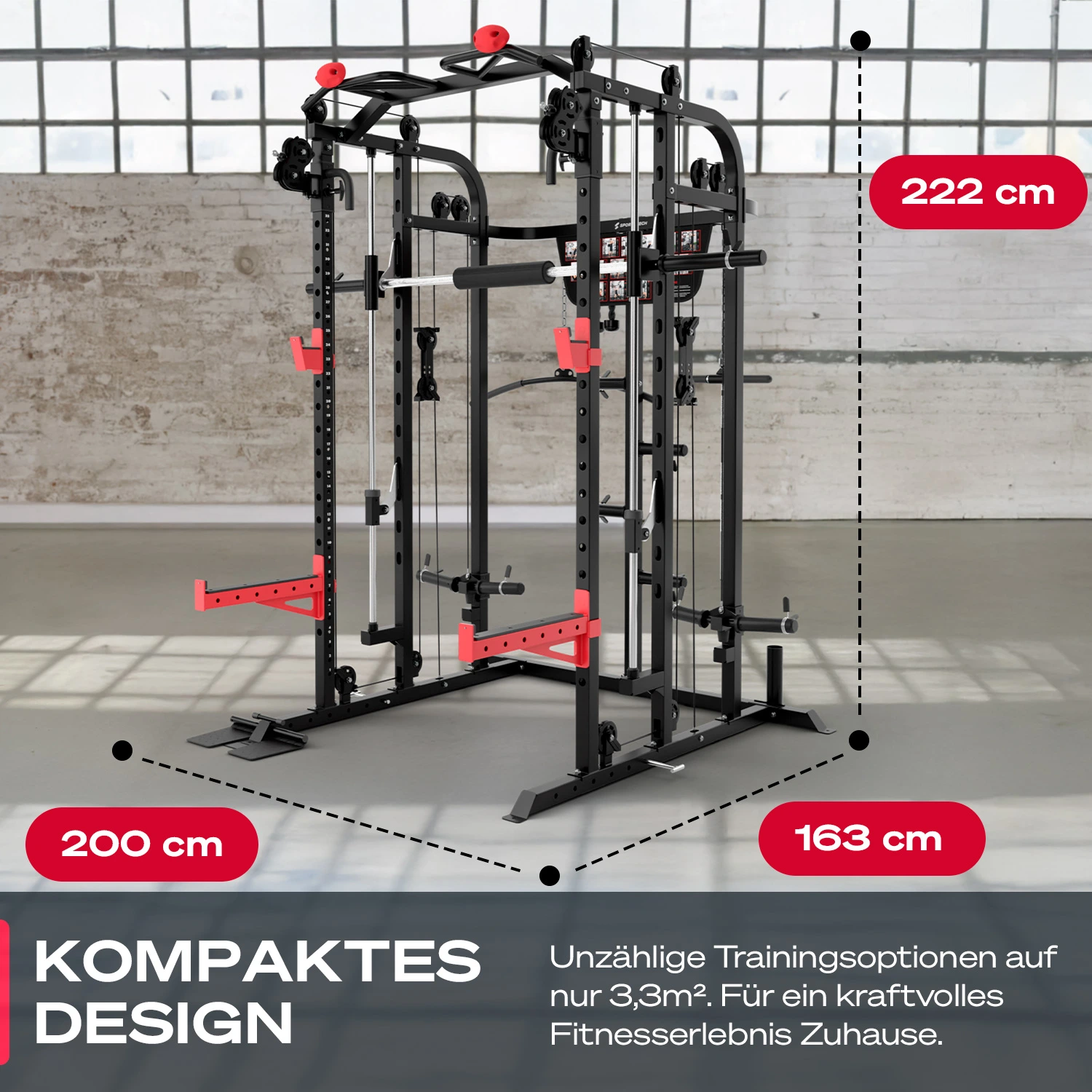 SXM150 Smith Machine-Specification-Image5