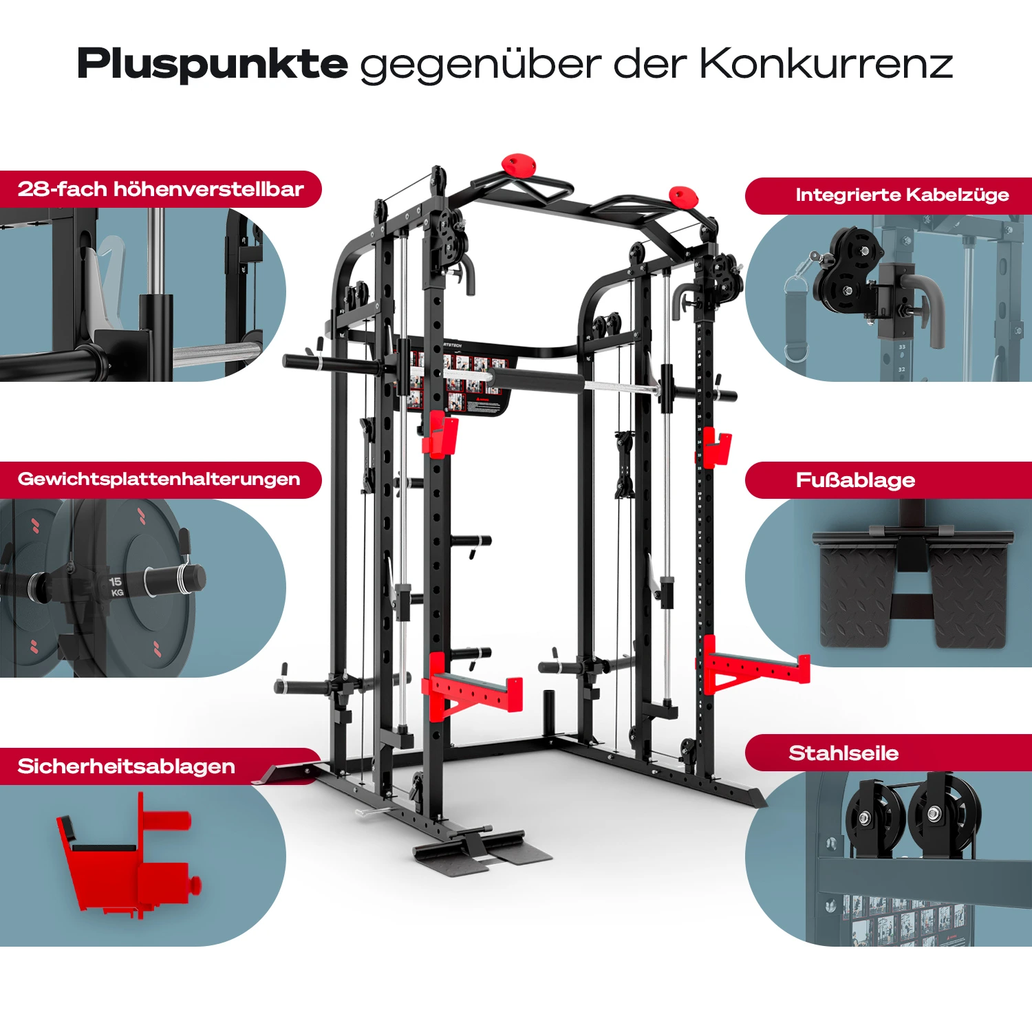 SXM150 Smith Machine-Specification-Image7