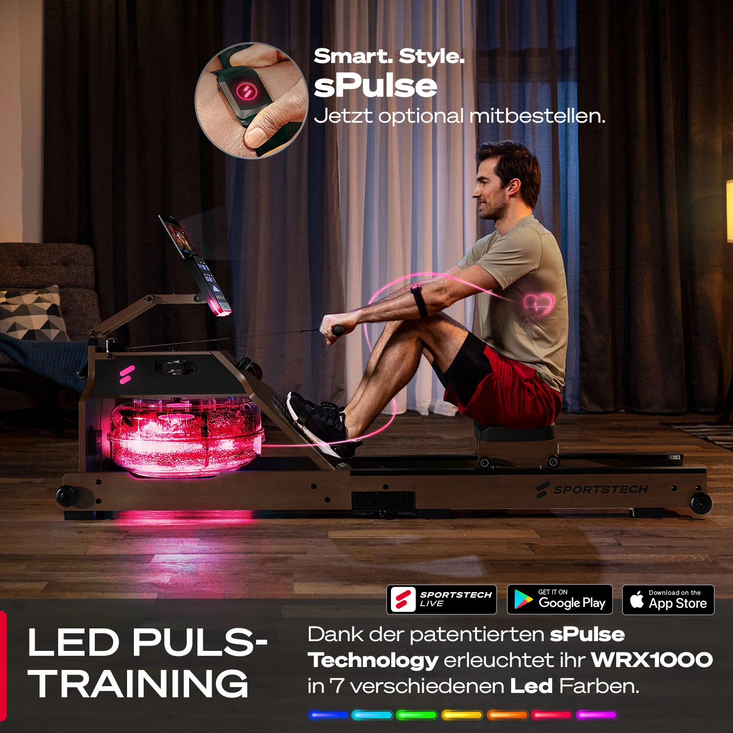 WRX1000 Wasser Rudergerät dunkelbraun-Specification-Image4